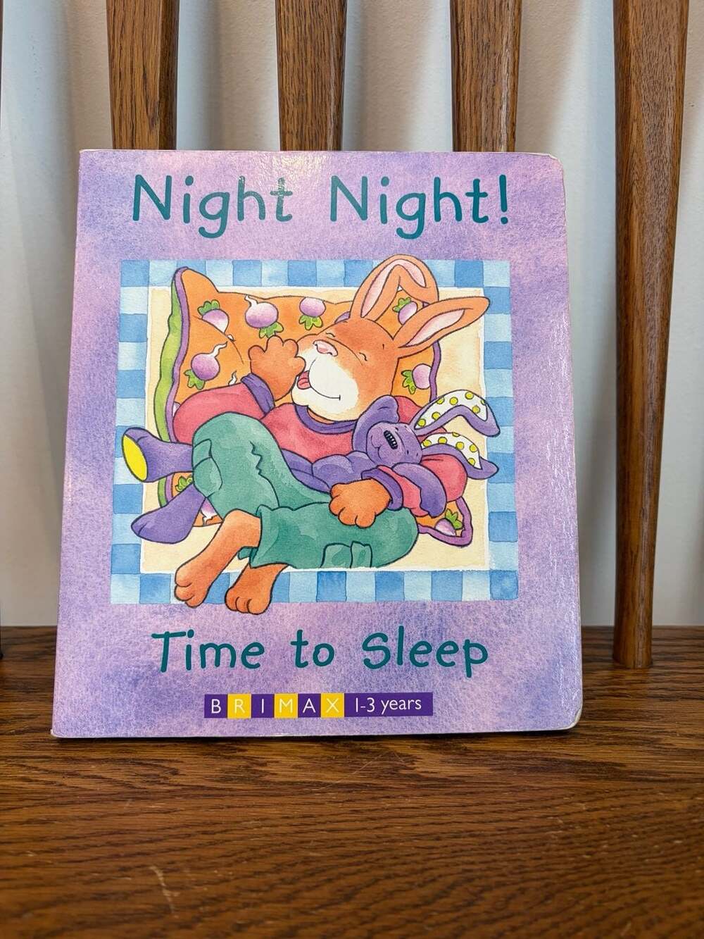 Night Night! Time to Sleep (Billy Rabbit & Little Billy) Board Book by Brimax